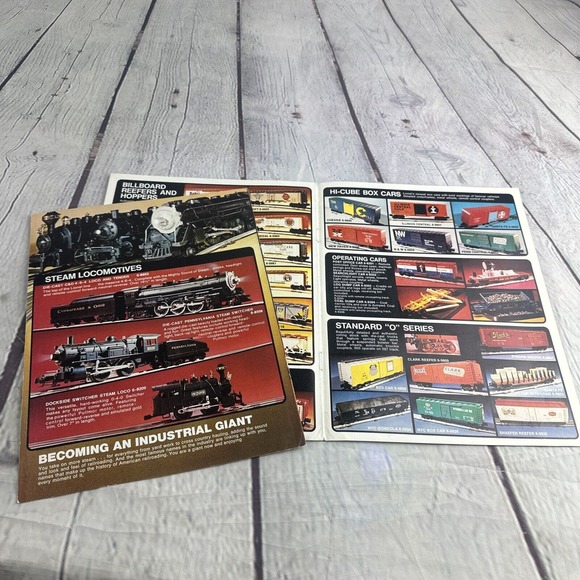 1976 Lionel 0/027 Train Catalog‎ Nice Johnny Cash TV Ad On Back - Picture 3 of 5